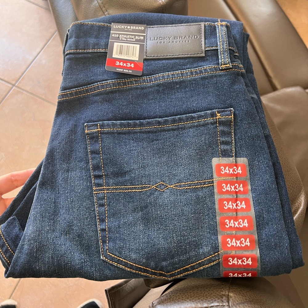 Lucky Brand 410 slim jeans (34x34/32x34)
